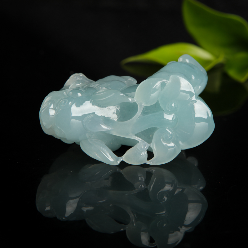 翡翠貔貅吊坠-红掌柜