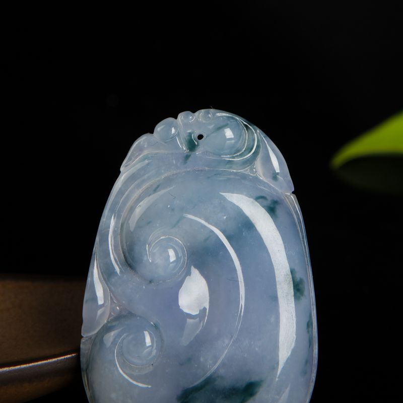 翡翠吊坠-红掌柜