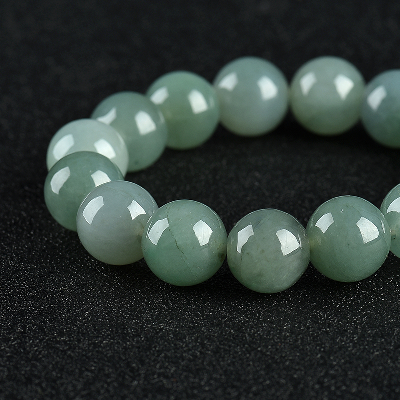 缅甸翡翠手串-红掌柜