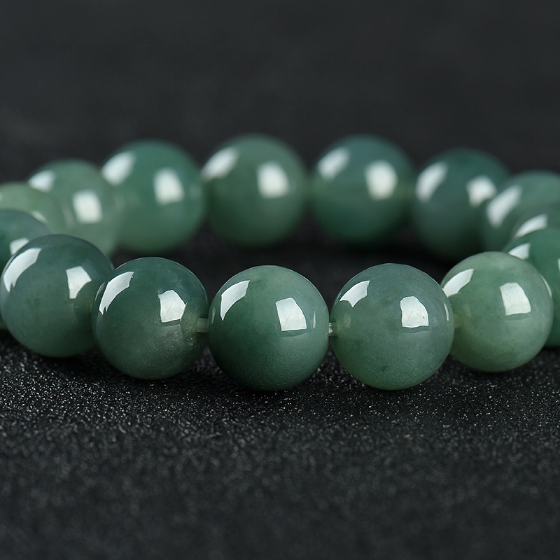 缅甸翡翠手串-红掌柜