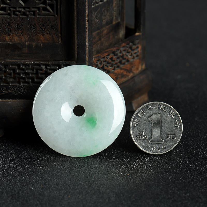 翡翠平安扣-红掌柜