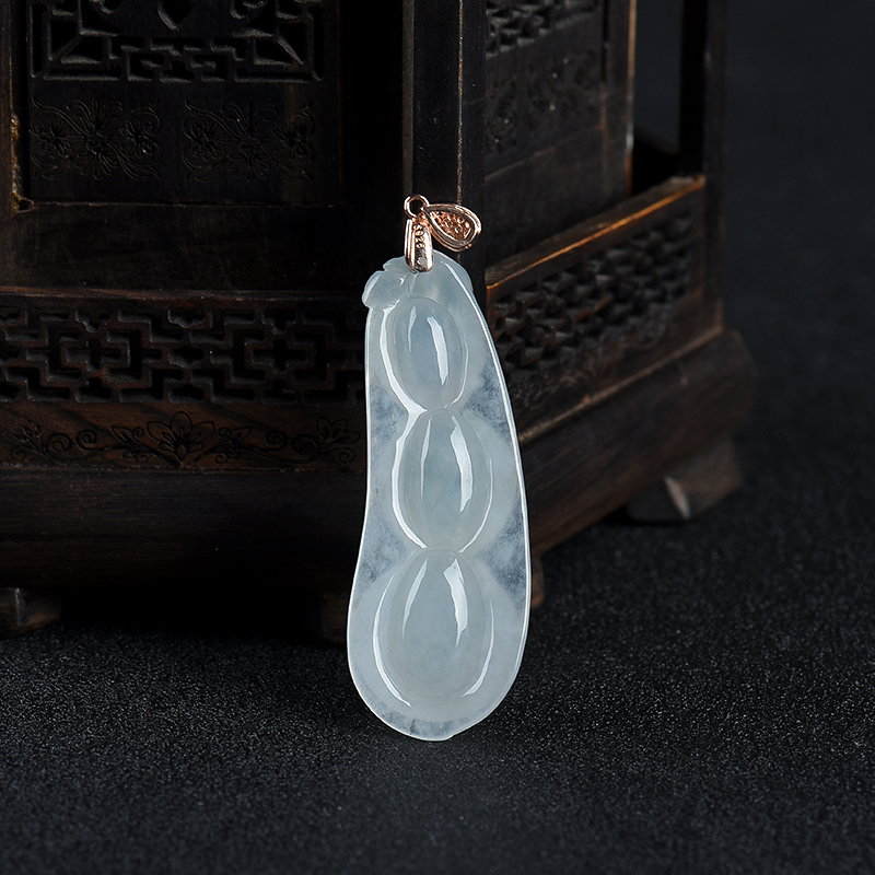 翡翠吊坠-红掌柜