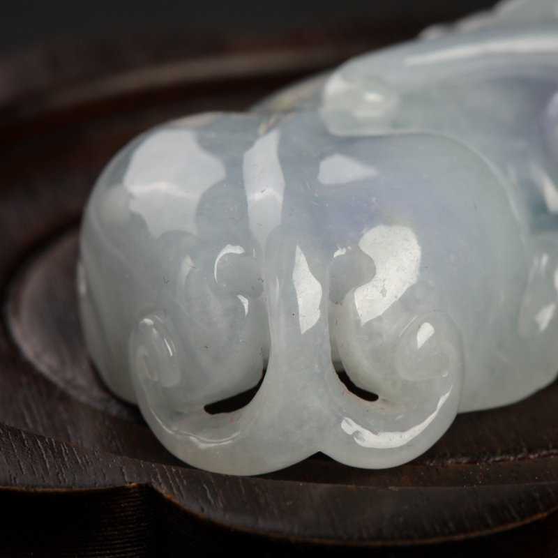 翡翠貔貅吊坠-红掌柜