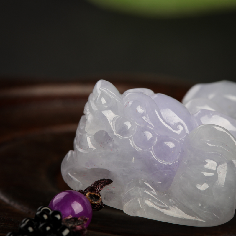 翡翠吊坠-红掌柜