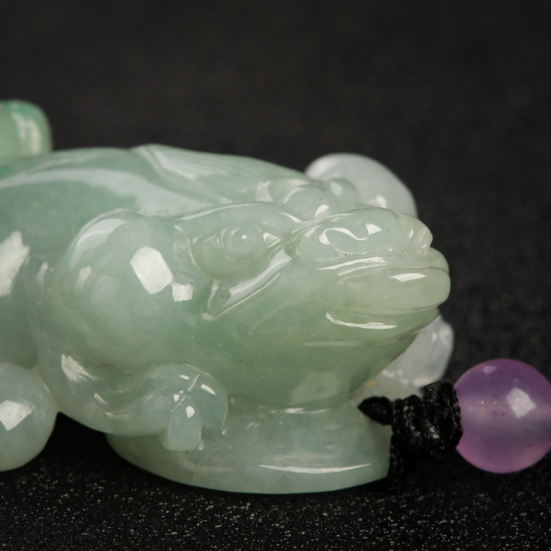 翡翠貔貅吊坠-红掌柜