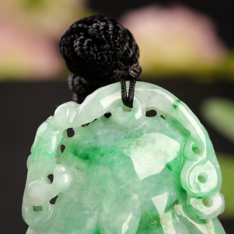 翡翠吊坠-红掌柜