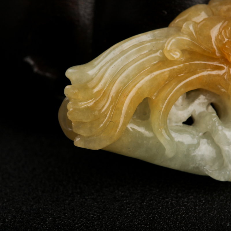 翡翠吊坠-红掌柜