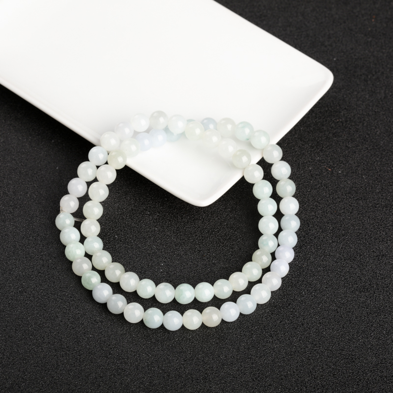 天然缅甸糯种福禄寿翡翠项链-红掌柜