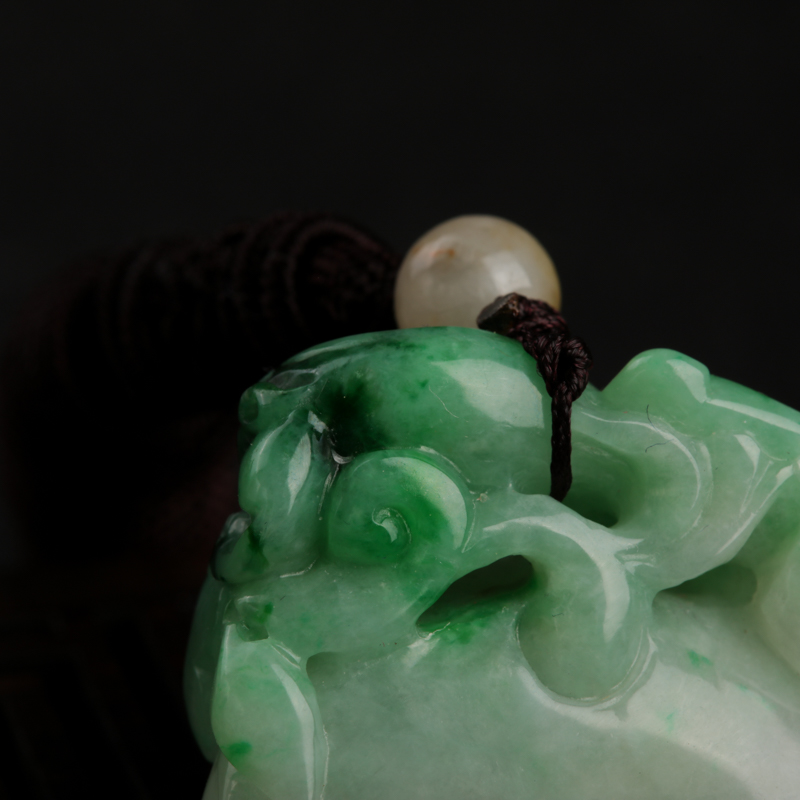 翡翠福瓜吊坠-红掌柜