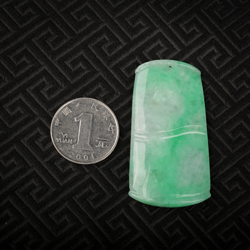 糯种飘翠翡翠-红掌柜