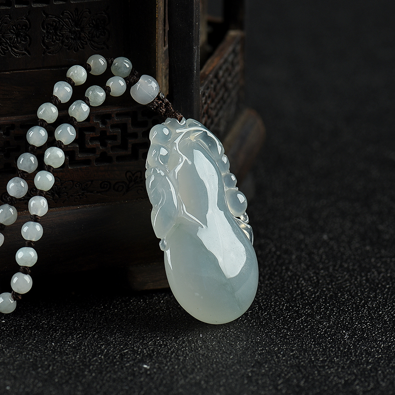 翡翠福禄吊坠-红掌柜