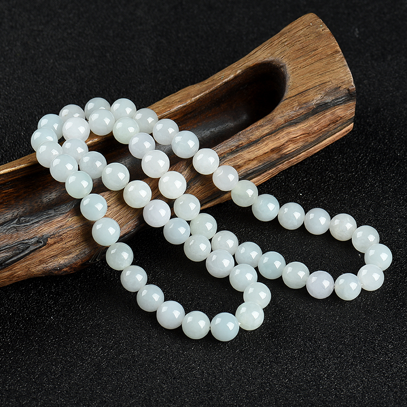 缅甸翡翠多圈手串-红掌柜