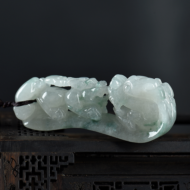 缅甸豆种翡翠龙勾-红掌柜