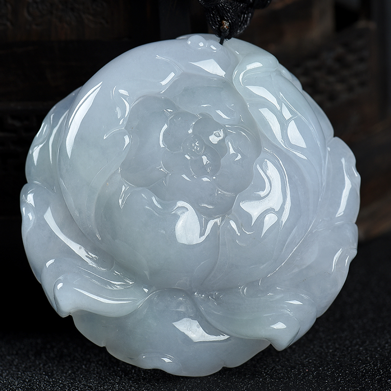 翡翠吊坠-红掌柜