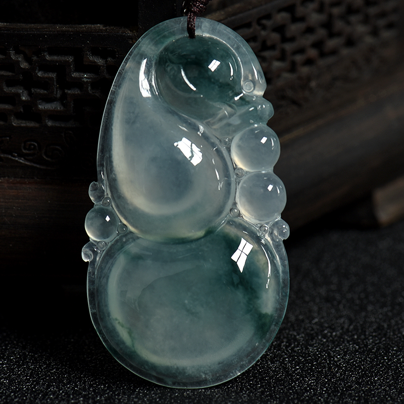 翡翠吊坠-红掌柜