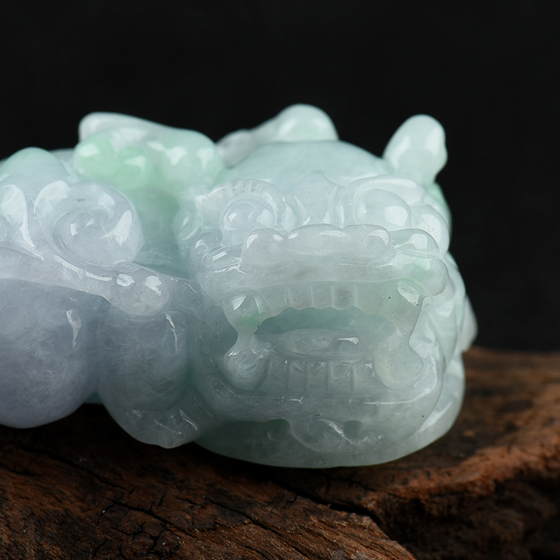 天然翡翠貔貅吊坠-红掌柜