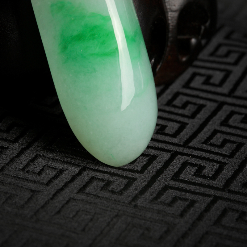 缅甸糯种飘翠翡翠-红掌柜