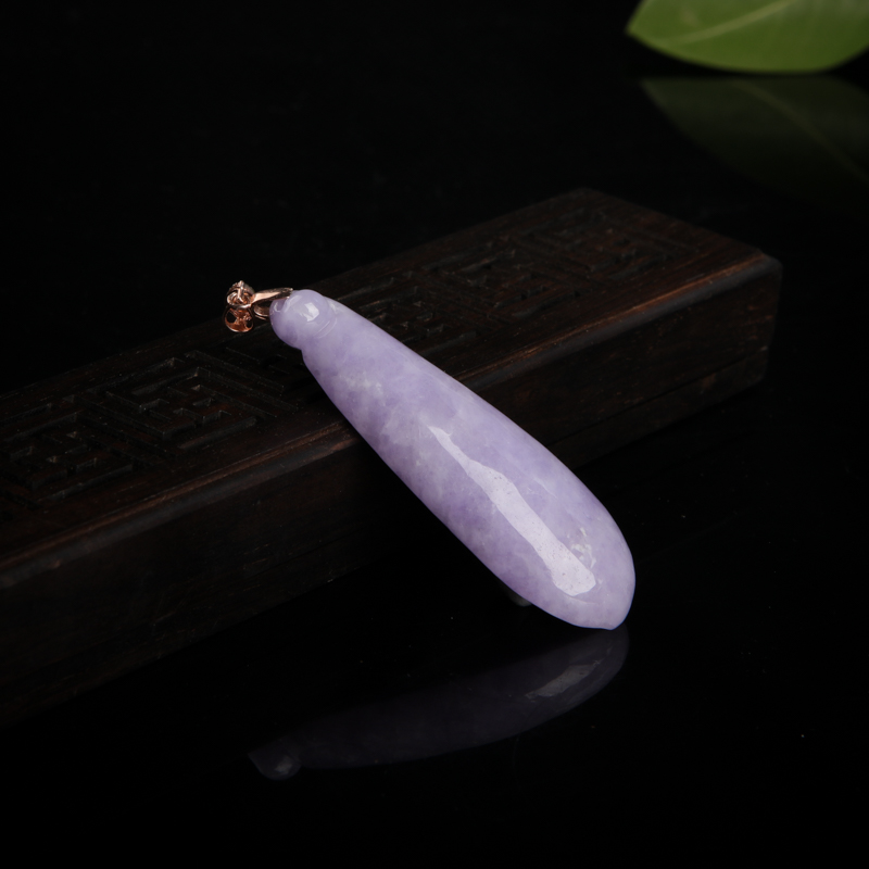 紫罗兰翡翠福瓜吊坠-红掌柜