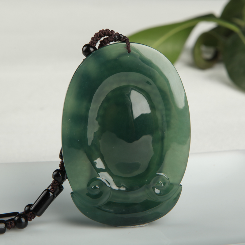 天然翡翠阿弥陀佛吊坠-红掌柜