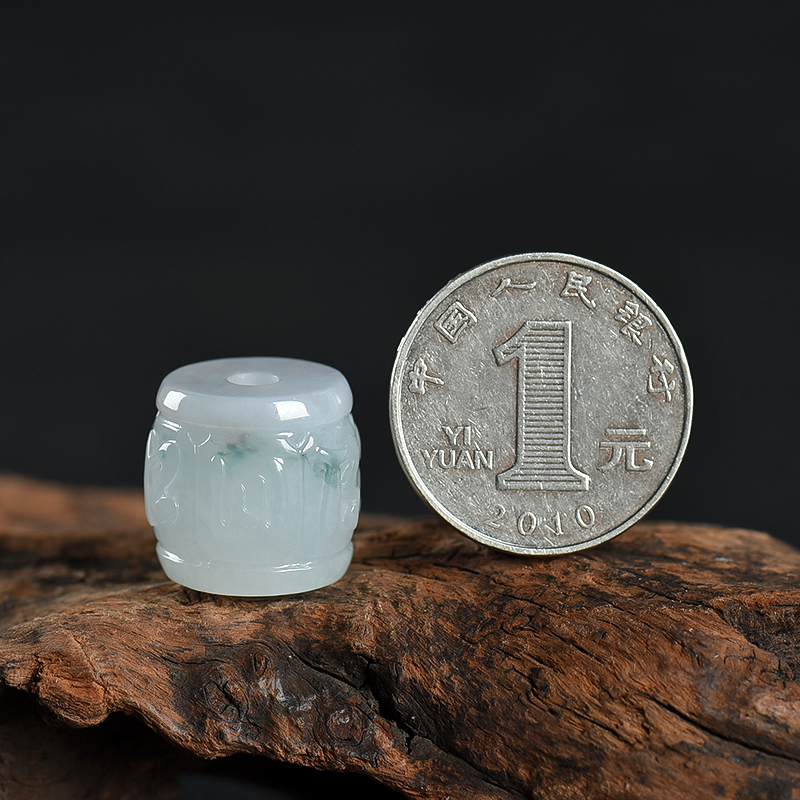 飘花翡翠路路通吊坠-红掌柜