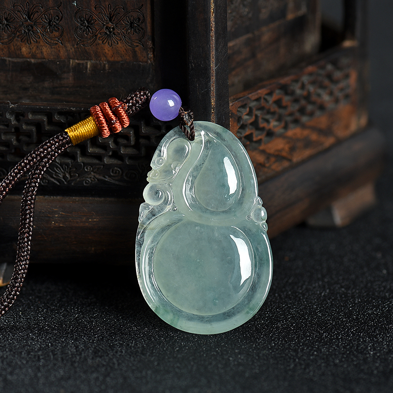 翡翠福禄吊坠-红掌柜