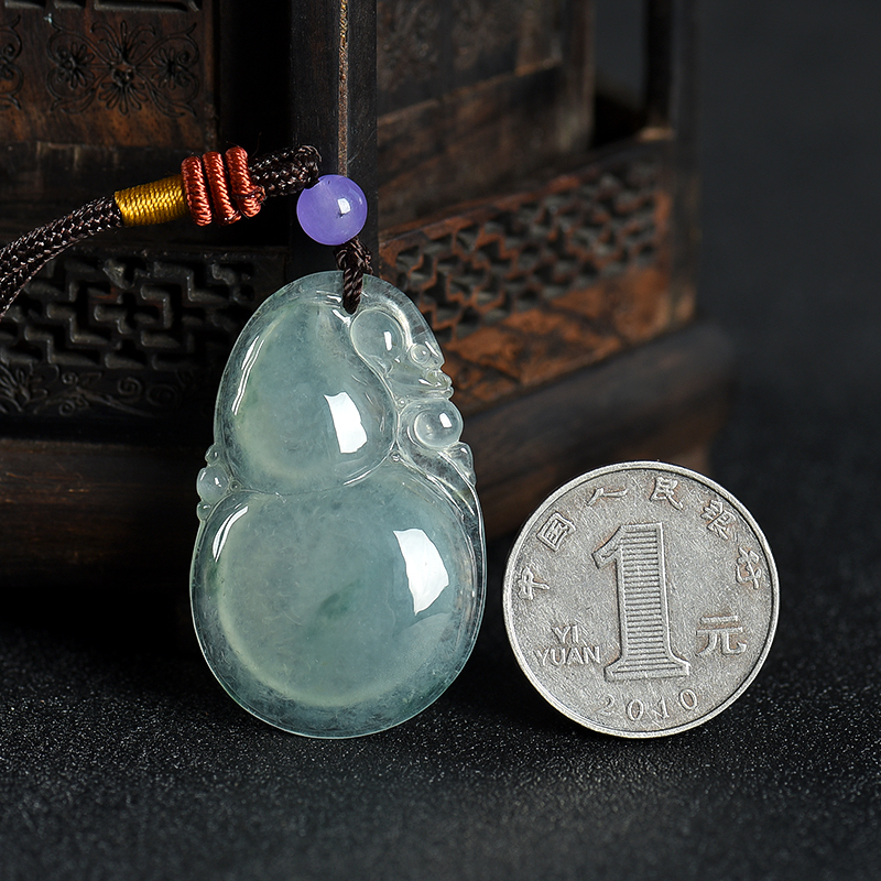 翡翠葫芦吊坠-红掌柜