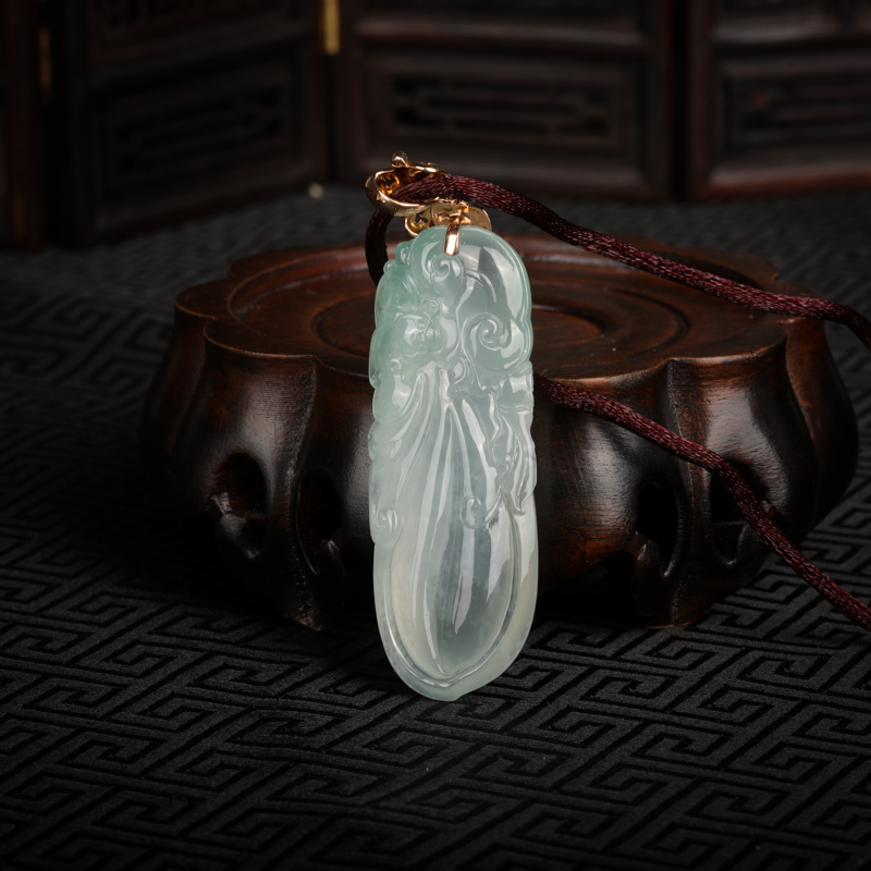 福在眼前吊坠-红掌柜