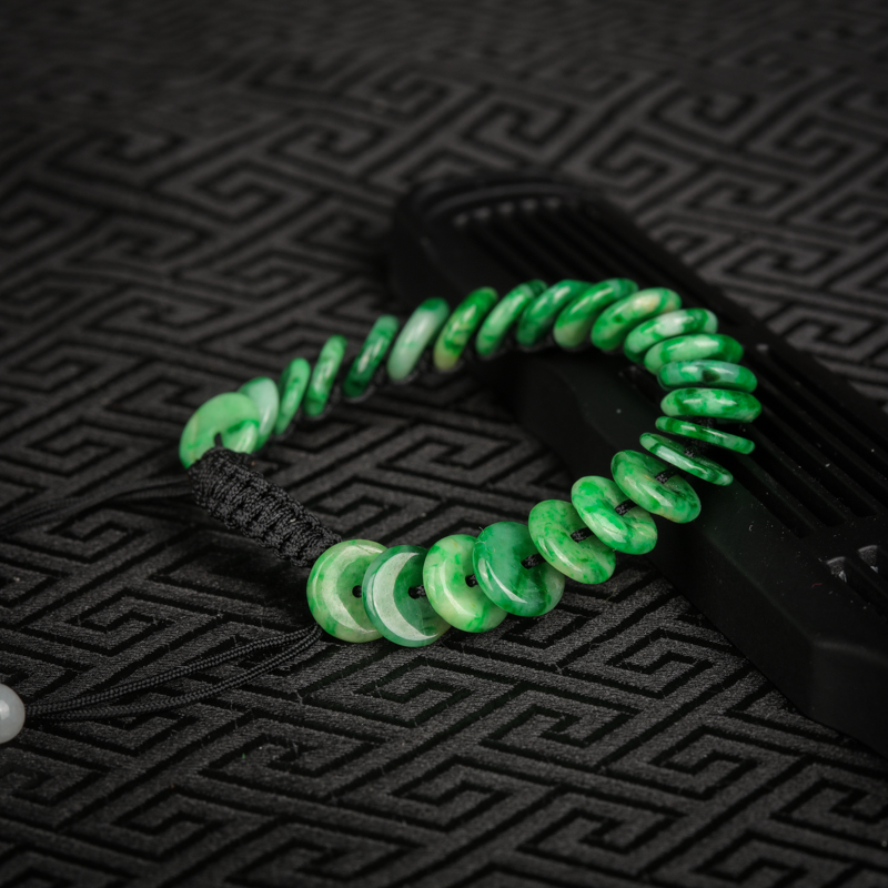 翡翠手链-红掌柜