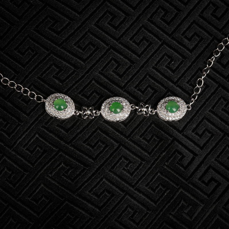 翡翠手链-红掌柜