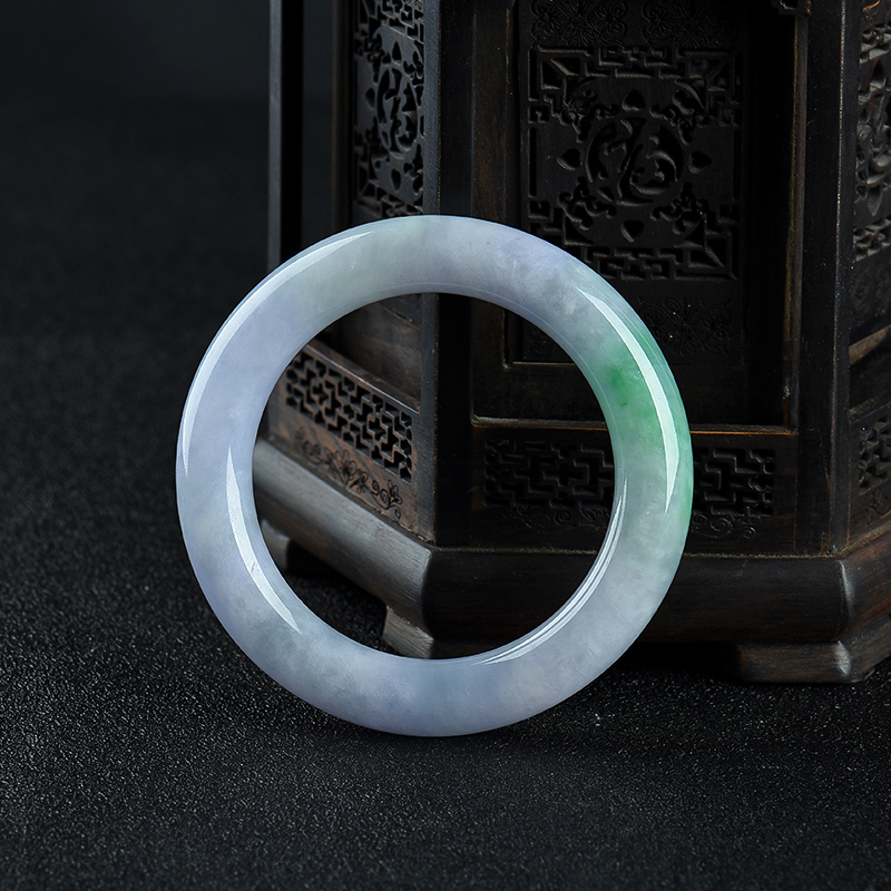 翡翠圆镯-红掌柜