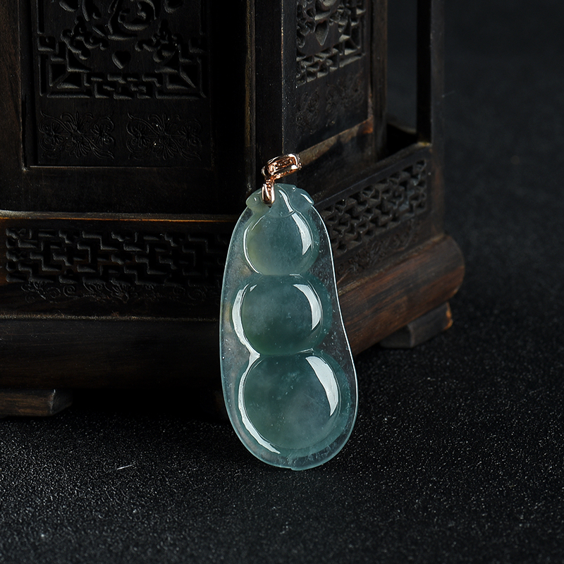 连中三元吊坠-红掌柜