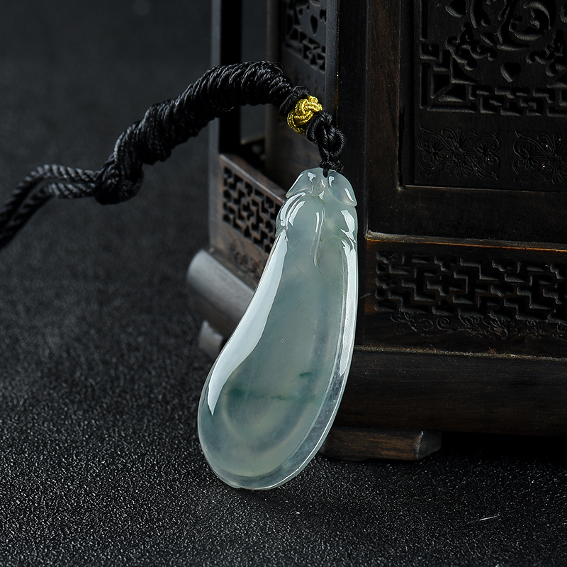 翡翠福瓜吊坠-红掌柜