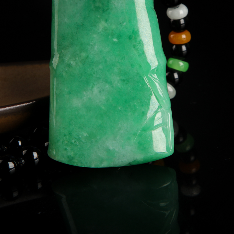 翡翠节节高吊坠-红掌柜