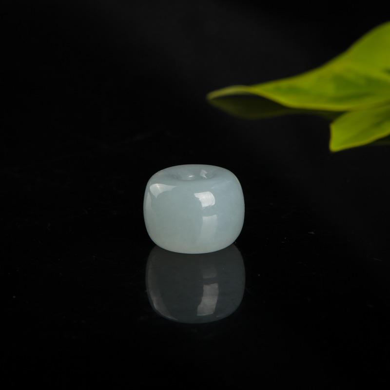 糯种翡翠路路通吊坠-红掌柜