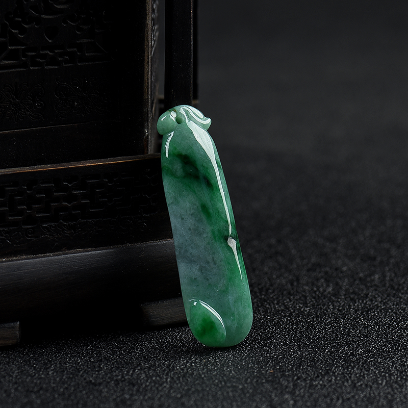 飘翠翡翠福瓜吊坠-红掌柜