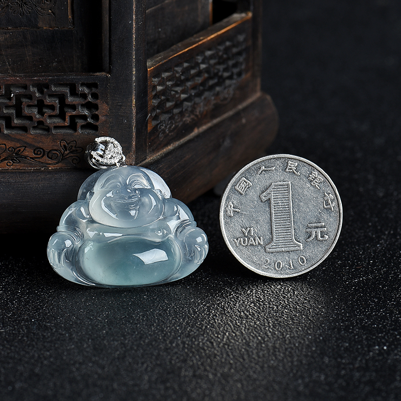 翡翠吊坠-红掌柜