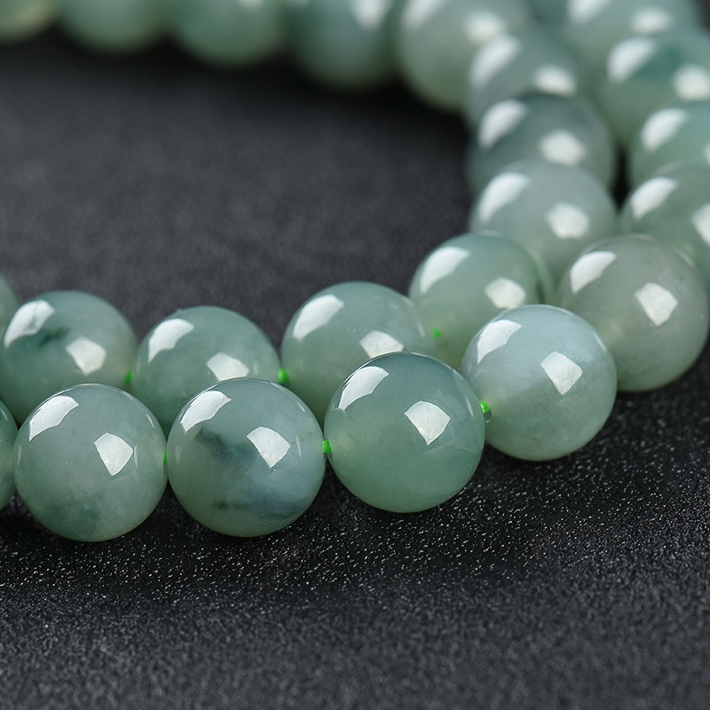 缅甸翡翠项链-红掌柜