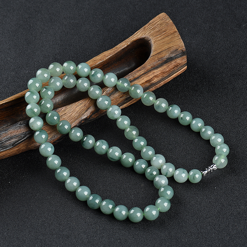 天然翡翠项链-红掌柜