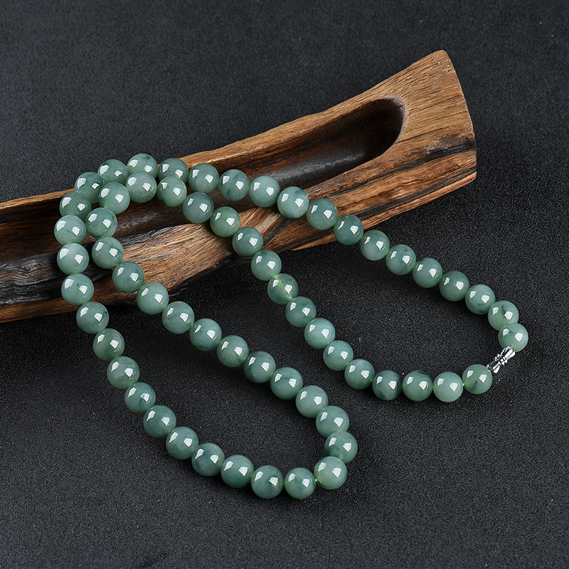 天然翡翠项链-红掌柜