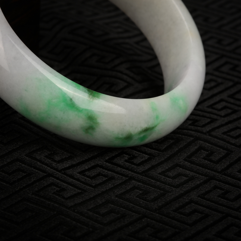 天然翡翠手镯-红掌柜