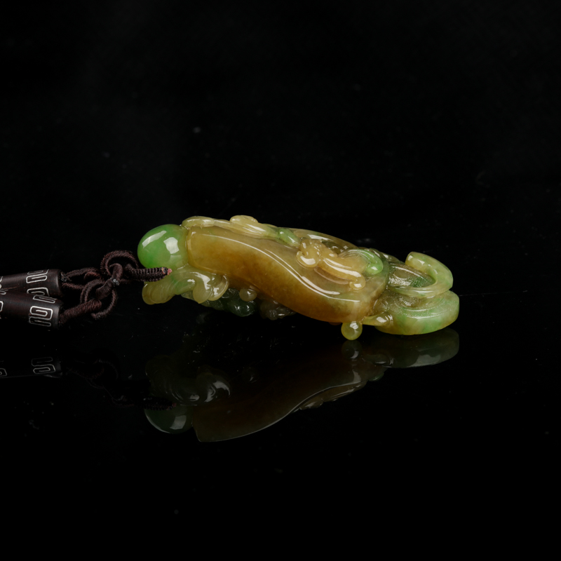 龙凤呈祥吊坠-红掌柜