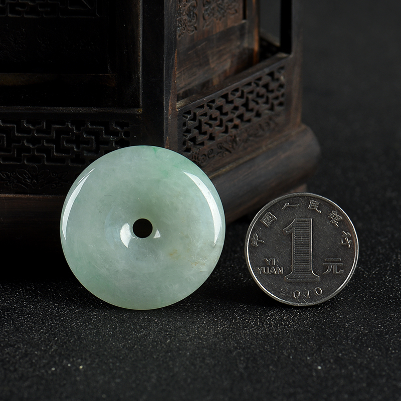 翡翠平安扣-红掌柜