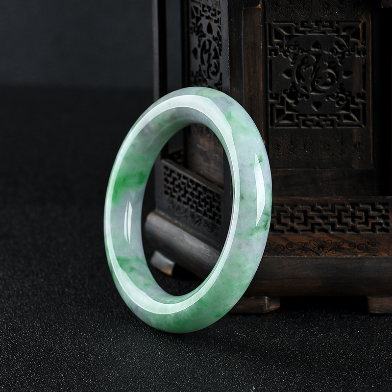 豆种飘翠翡翠-红掌柜