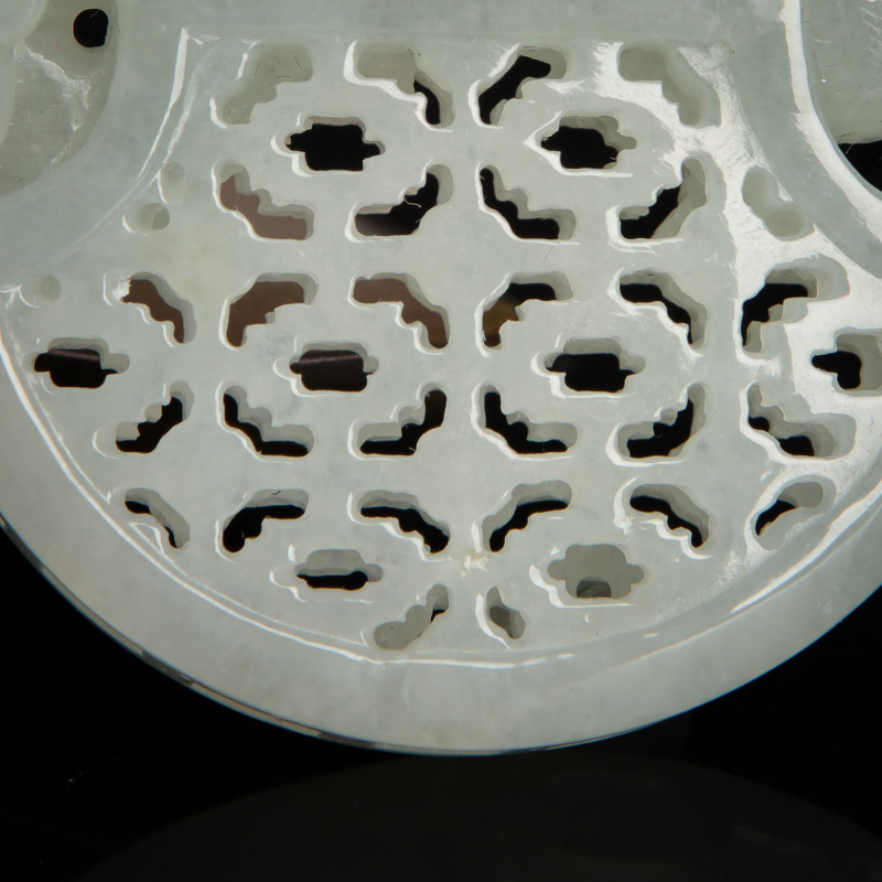 天然翡翠吊坠-红掌柜