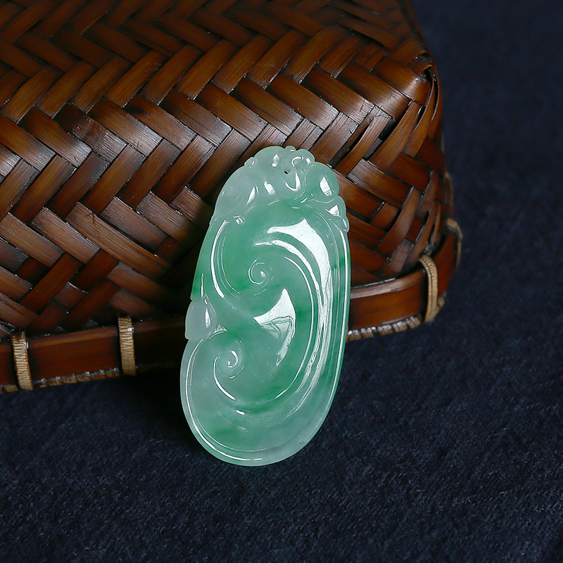 糯种翡翠如意-红掌柜珠宝