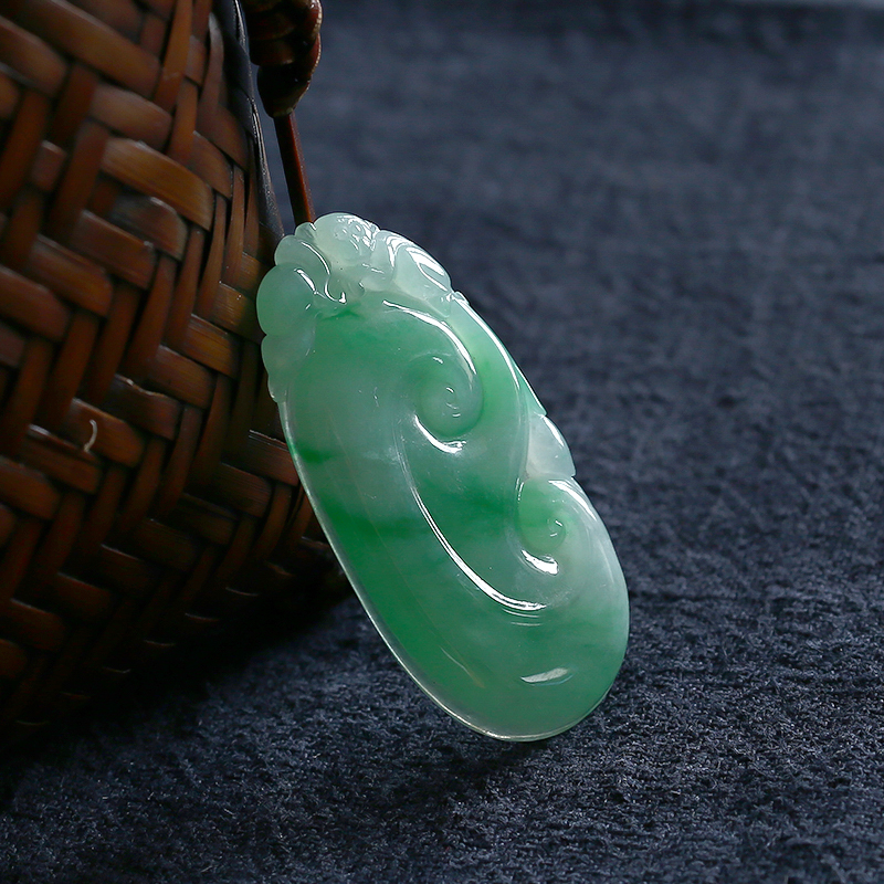 糯种如意吊坠-红掌柜珠宝