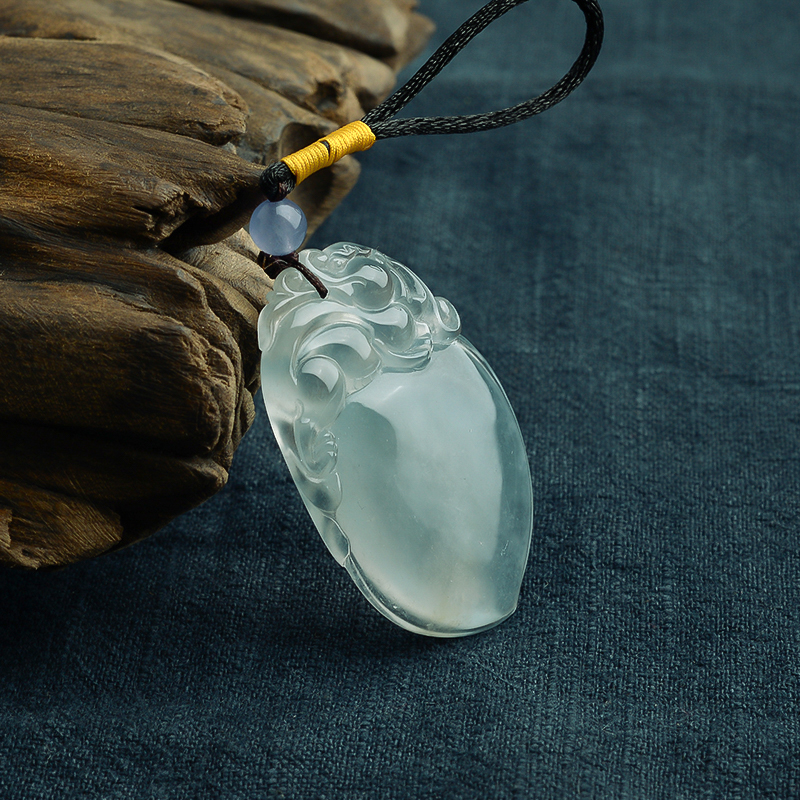 翡翠麒麟吊坠 - 红掌柜珠宝