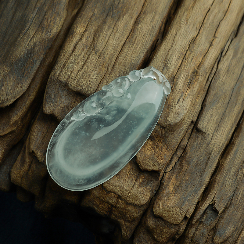 冰糯种翡翠福瓜 - 红掌柜珠宝