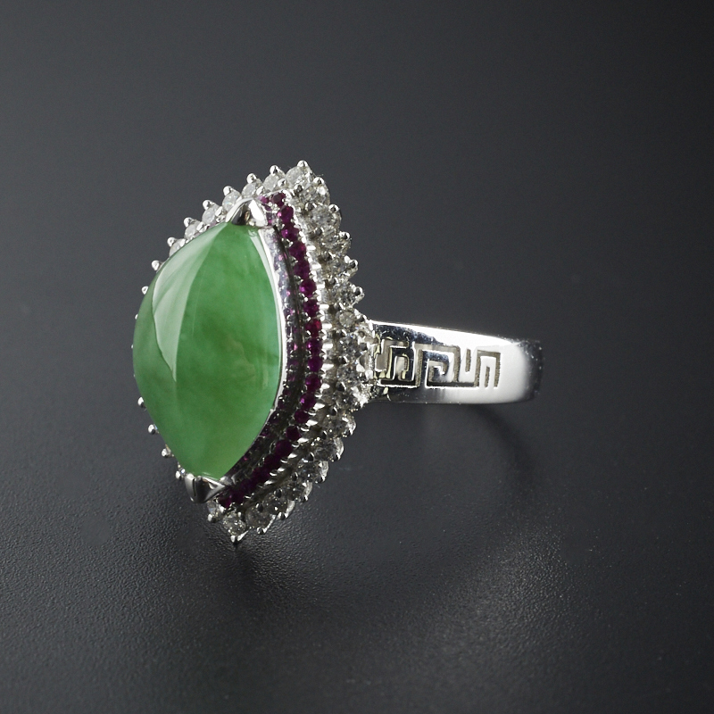 糯种翡翠-红掌柜珠宝