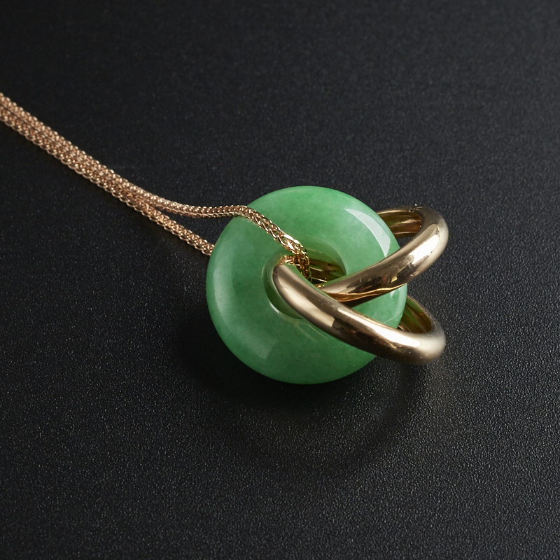 细糯种阳绿平安扣-红掌柜珠宝